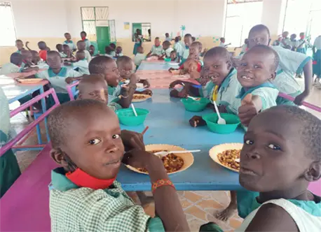 Lunchtime at St Joseph